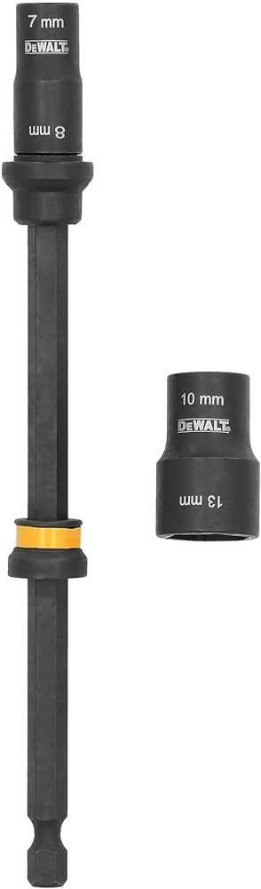 DEWALT DWADENDEXT-2MM Набор головок (7, 8, 10, 13мм) на удлинителе 4 в 1 #1