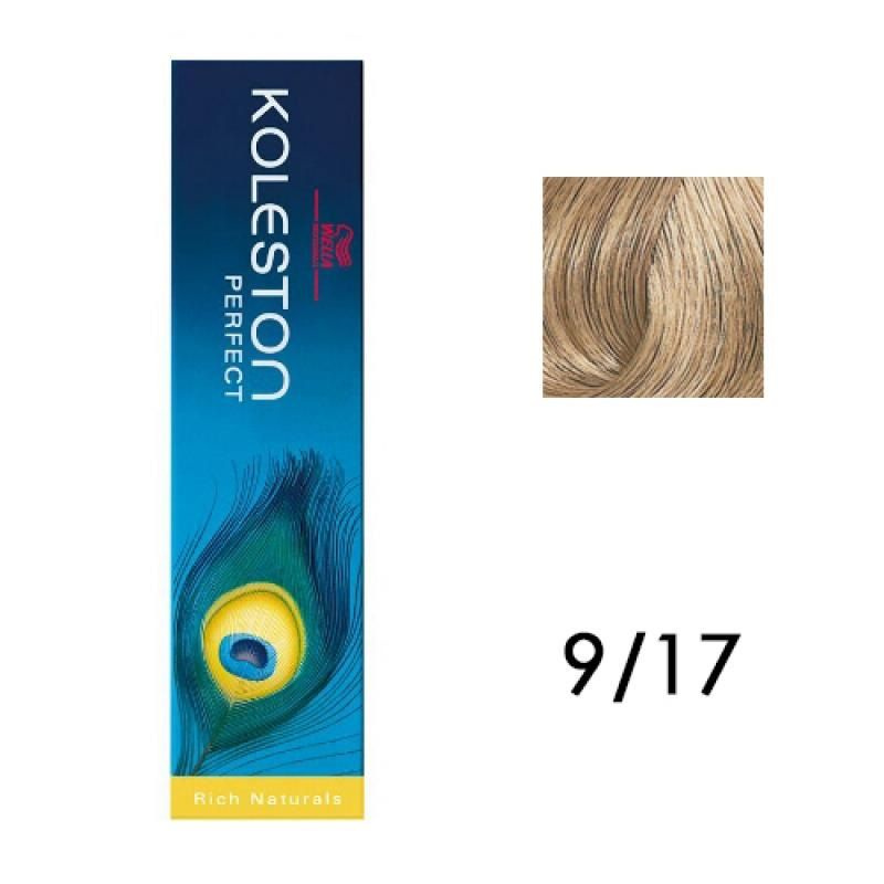 WELLA Koleston perfect 9/17, 9/17 Стойкая крем краска Koleston 60мл #1