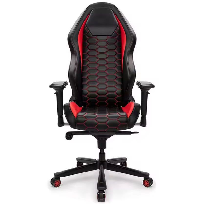 CyberZone Игровое компьютерное кресло, красный с черным 74 #1