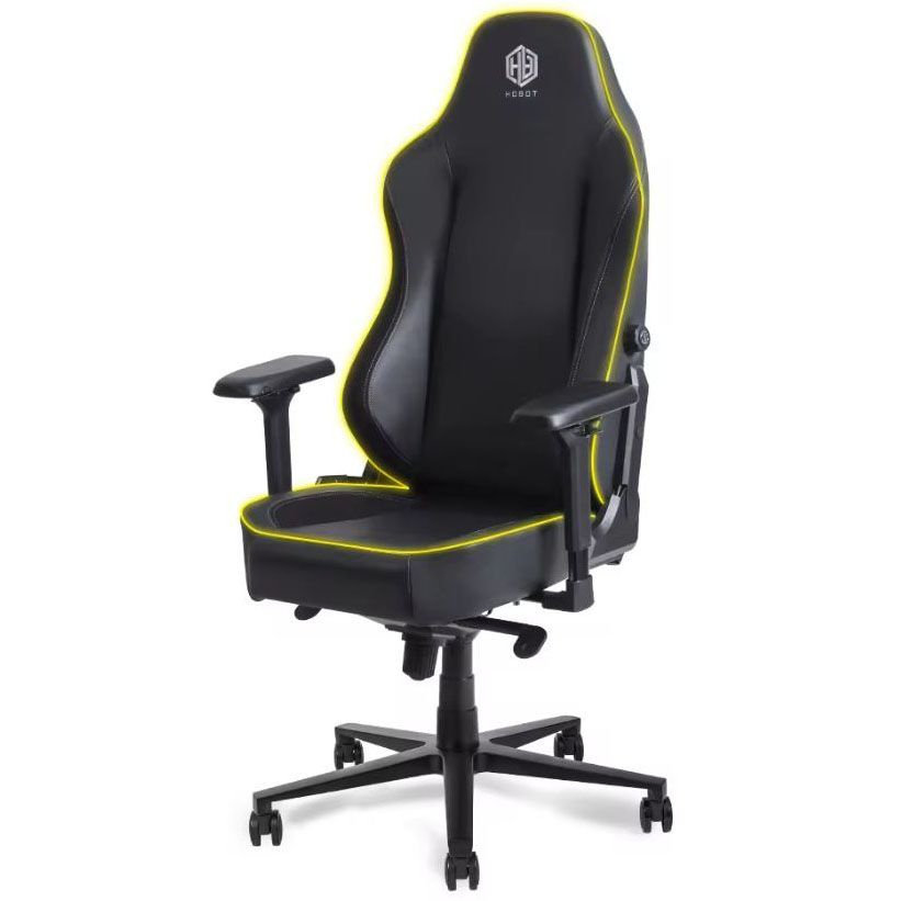 CyberZone Игровое компьютерное кресло, белое с черным 13 #1