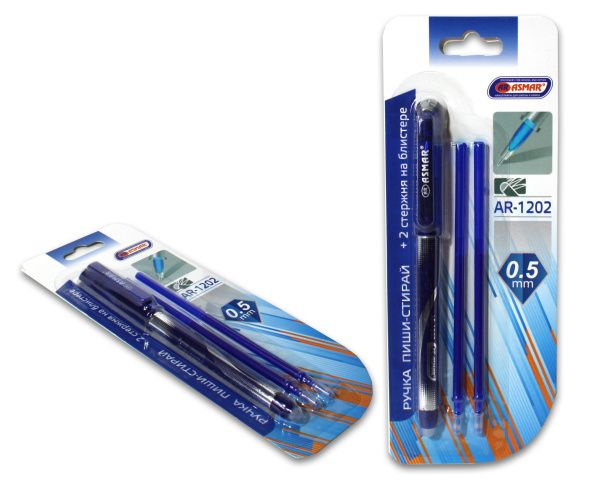 ASMAR Ручка Гелевая, толщина линии: 0.5 мм, цвет: Синий, 1 шт. #1
