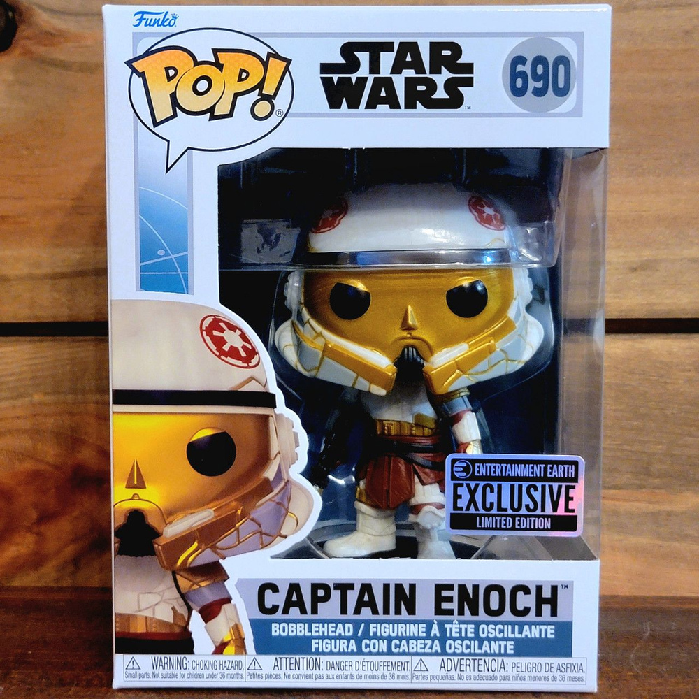Фигурка Funko Pop! Star Wars: Captain Enoch (Фанко Поп Асока Тано из сериала Звездные Войны: Асока)  #1
