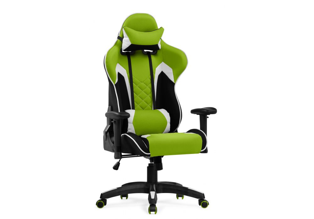 Компьютерное кресло Prime черное / зеленое #1