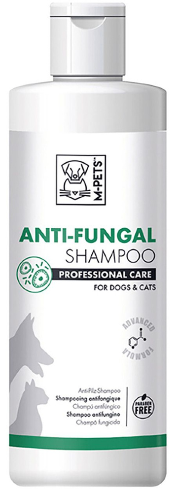 M-Pets Шампунь Anti-Fungal Professional Care для собак и кошек, противогрибковый, профессиональный, 250 #1