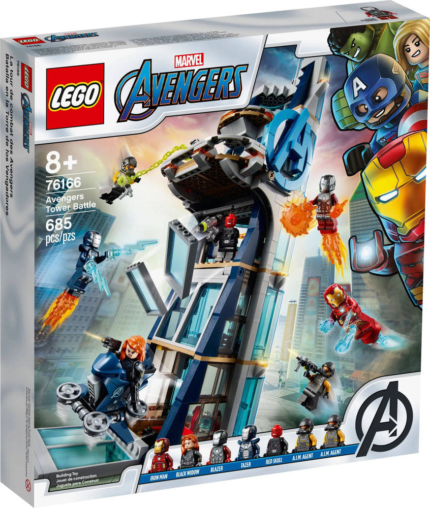 Конструктор LEGO Super Heroes 76166 Avengers Movie 4 Битва за башню Мстителей  #1