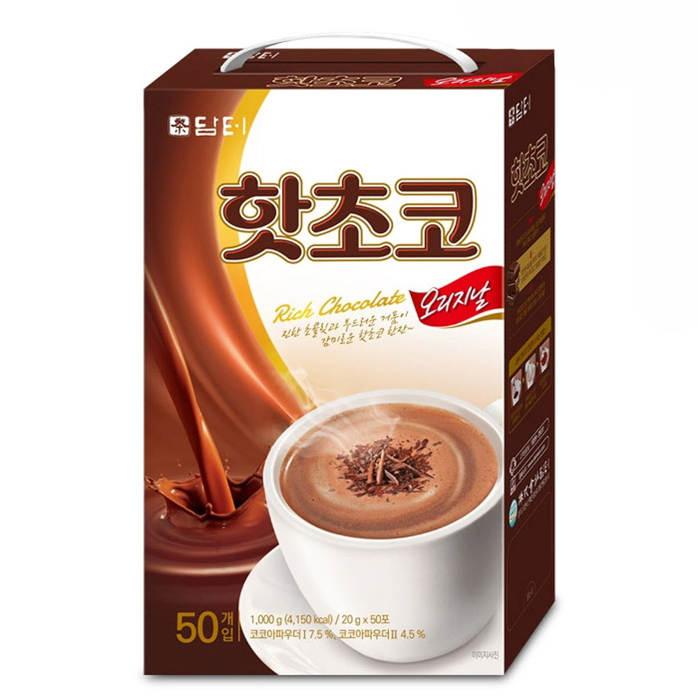 DAMTUH Hot Chocolate - Горячий шоколад 20гр.*50 саше #1