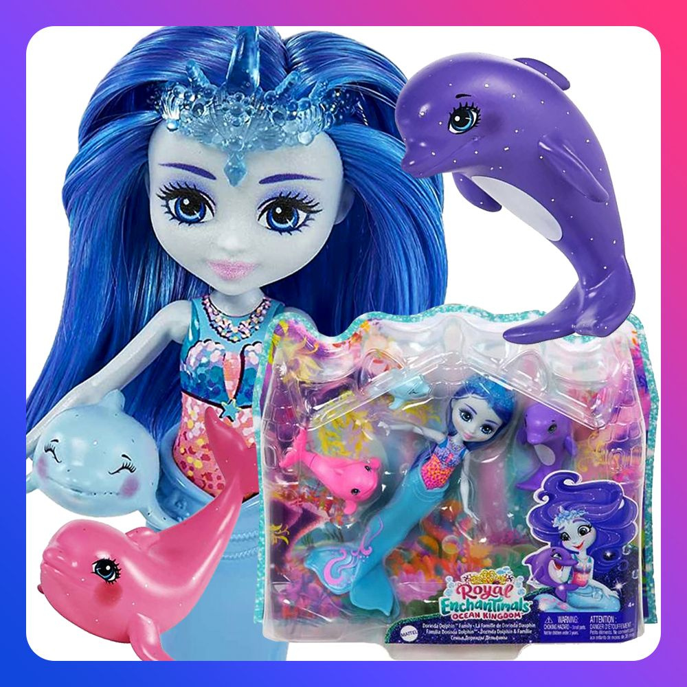 Игровой набор Энчантималс - Семья Доринды Дельфин (Enchantimals Family Toy Set, Dorinda Dolphin Doll) #1