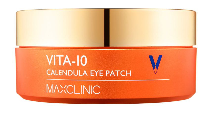 Гидрогелевые патчи с витаминами и экстрактом календулы для области вокруг глаз Vita-10 Calendula Eye #1
