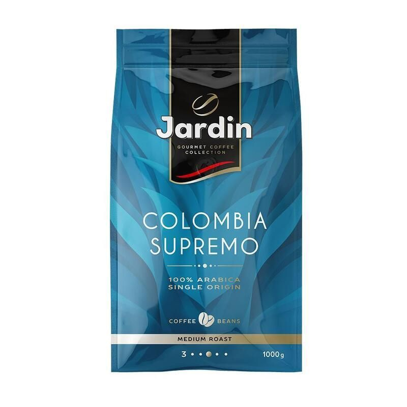 Jardin Кофе в зернах Colombia supremo, 1 кг #1