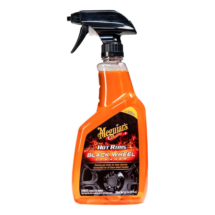 Очиститель колесных дисков Hot Rims Black Wheel Cleaner Meguiar's, 709 мл. #1