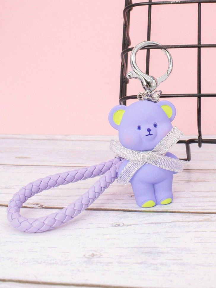 Брелок iLikeGift Bear bow (purple) #1