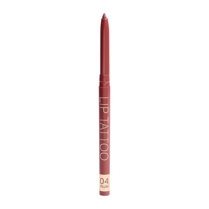 StellaryАвтоматический карандаш для губ бордовый, ровный четкий контур, насыщенный стойкий цвет для макияжа #1