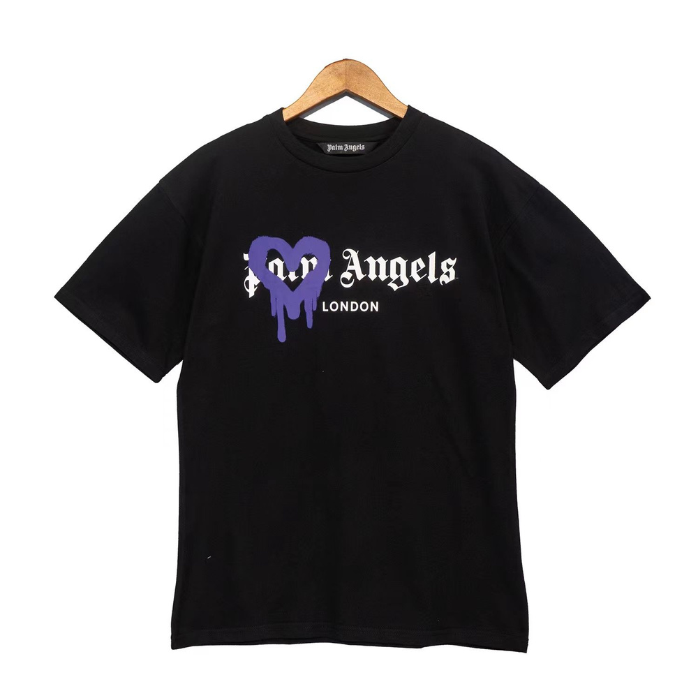 Футболка PALM ANGELS T-Shirt 1/1 crew-neck #1