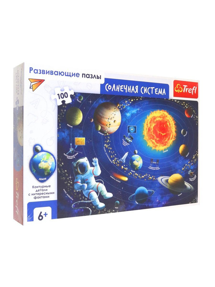 Trefl Пазл "Солнечная система" 100 элементов #1