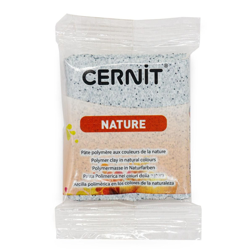 Пластика Cernit "Nature", полимерная, запекаемая, эффект камня, цвет 983, Гранит, 56-62 г, CE0940056 #1