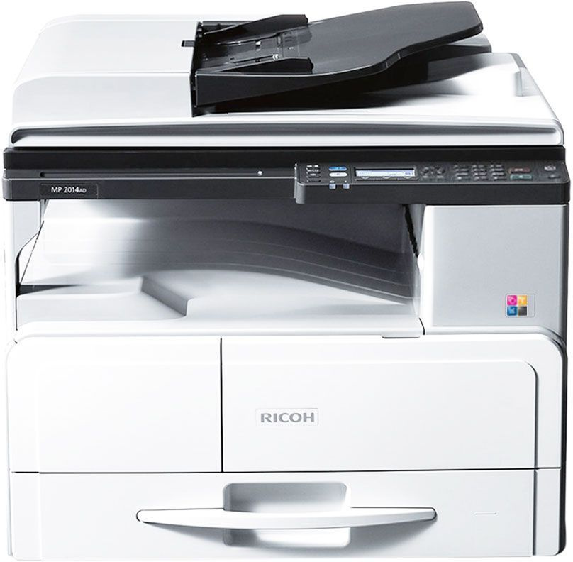 МФУ лазерный Ricoh MP 2014AD (912356/417378) A3 Duplex серый #1