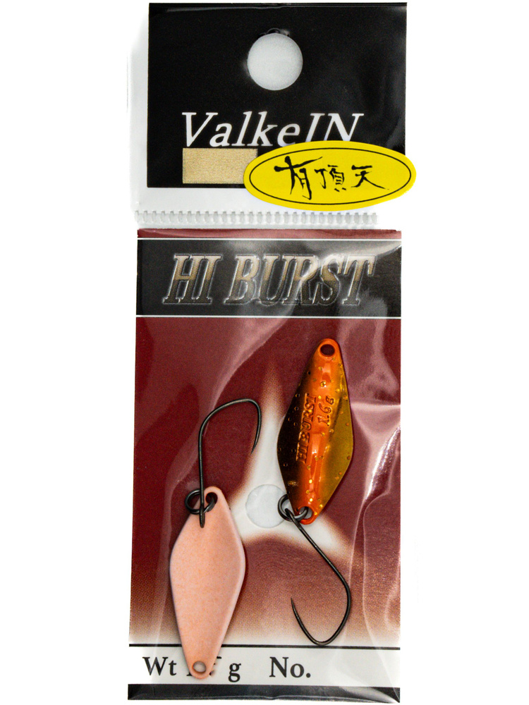 Блесна ValkeIN Hi Burst, 1.6 гр, Uchoten Sparkie Chocolate #1