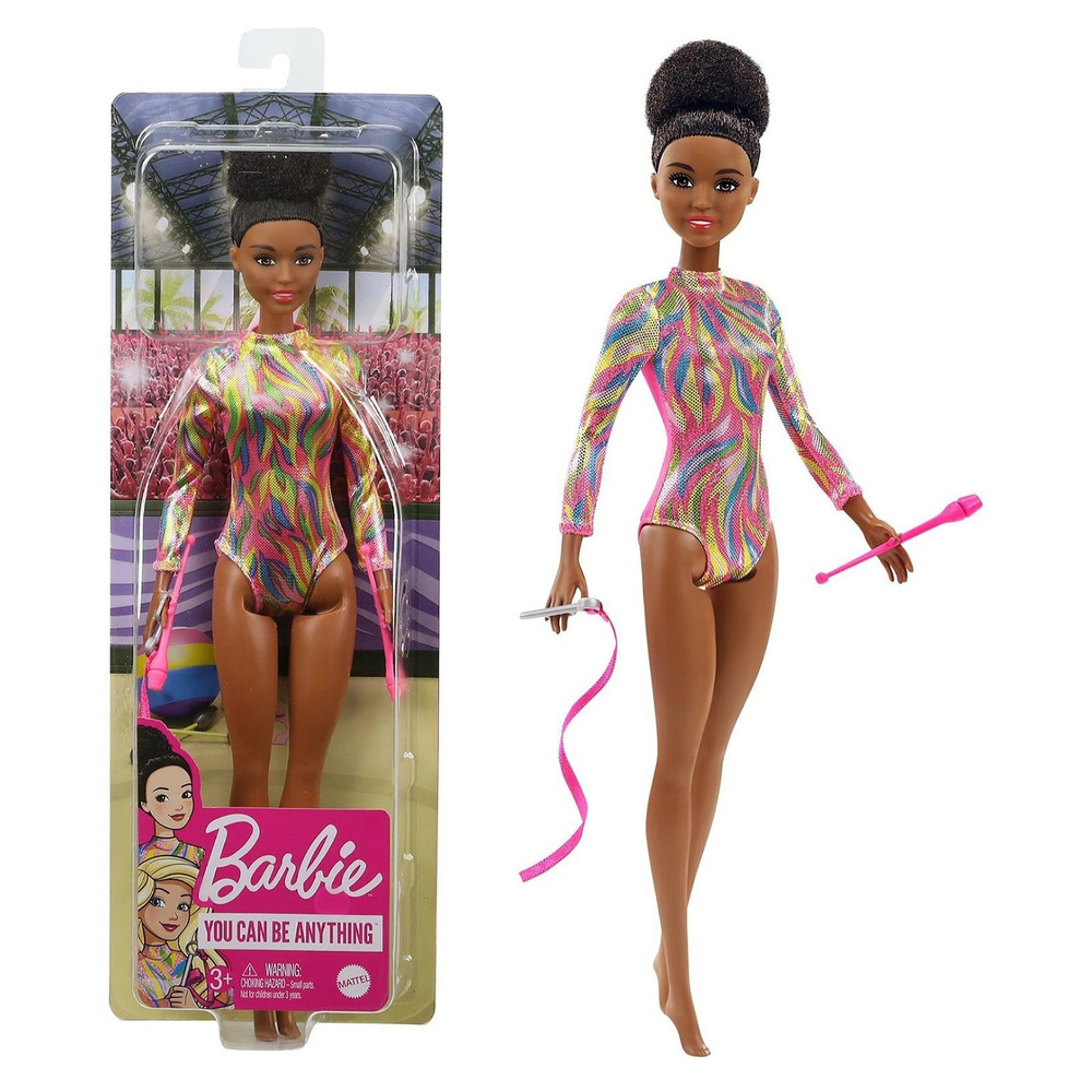 Кукла Barbie GTW37 Кем быть? Гимнастка #1