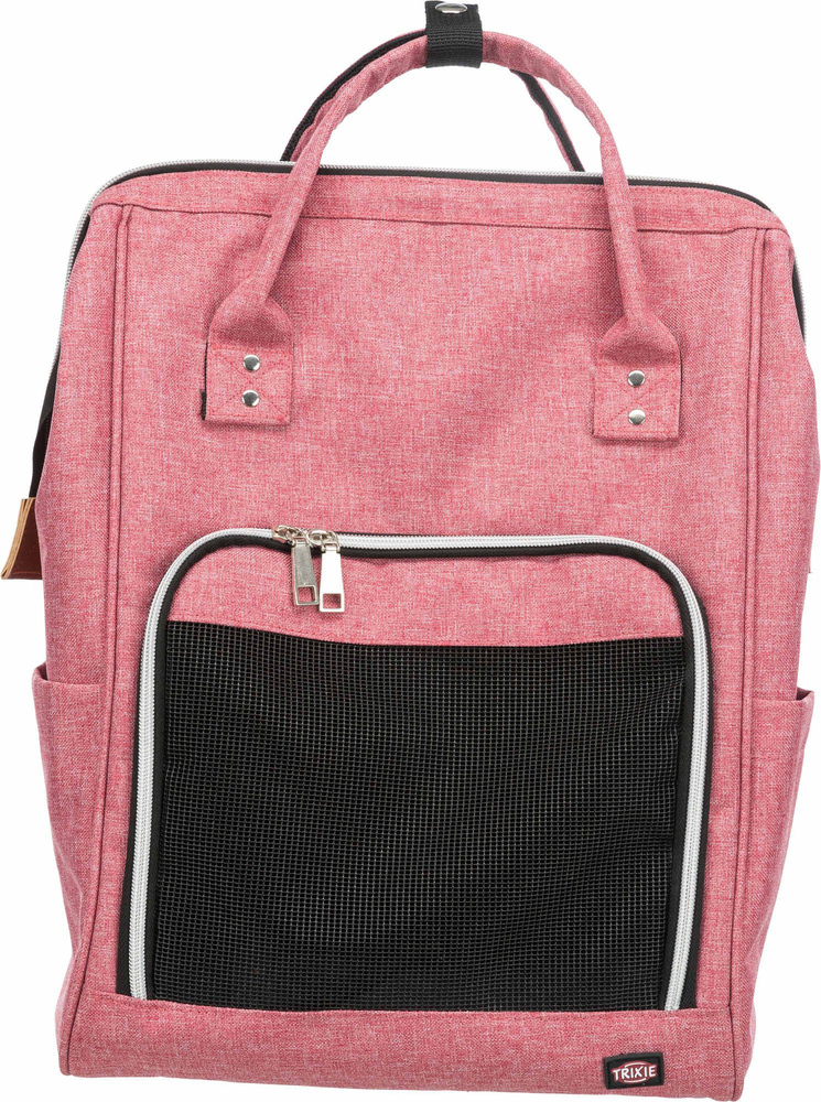 Рюкзак-переноска для кошек и собак 32 х 42 х 22 см, розовый #1