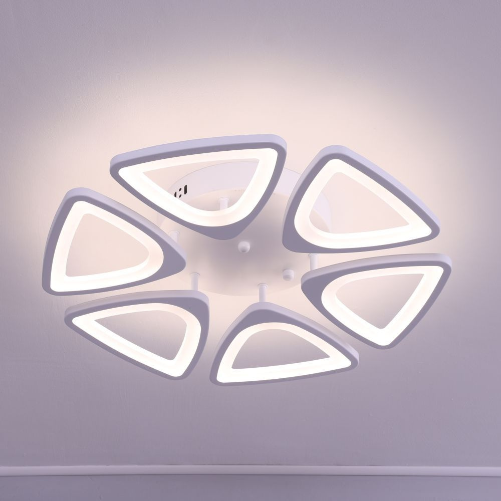 Светильник потолочный, люстра потолочная Tinte-6, LED, мощность: 132  #1