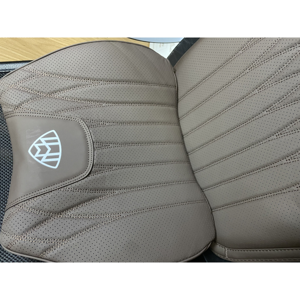 Подушка на сиденье ортопедическая Maybach коричневая 2шт #1