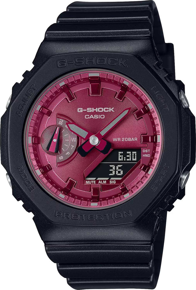 Женские наручные часы Casio GMA-S2100RB-1A #1