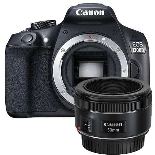 Фотоаппарат Canon 1300d kit EF 50mm f/1.8 STM #1