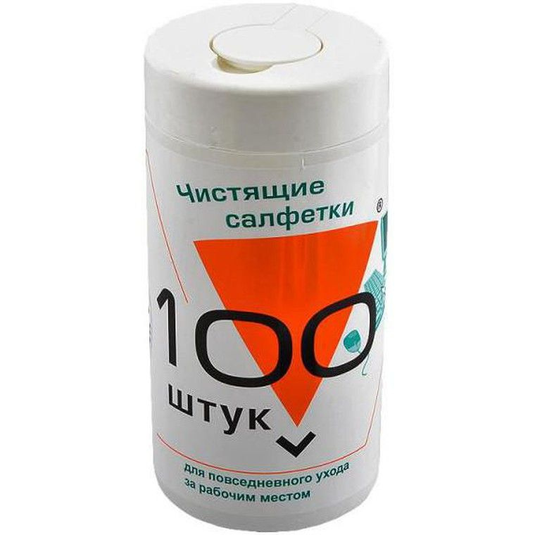 Konoos KBU-100 Салфетки для комп. техники в банке, 100 шт. #1