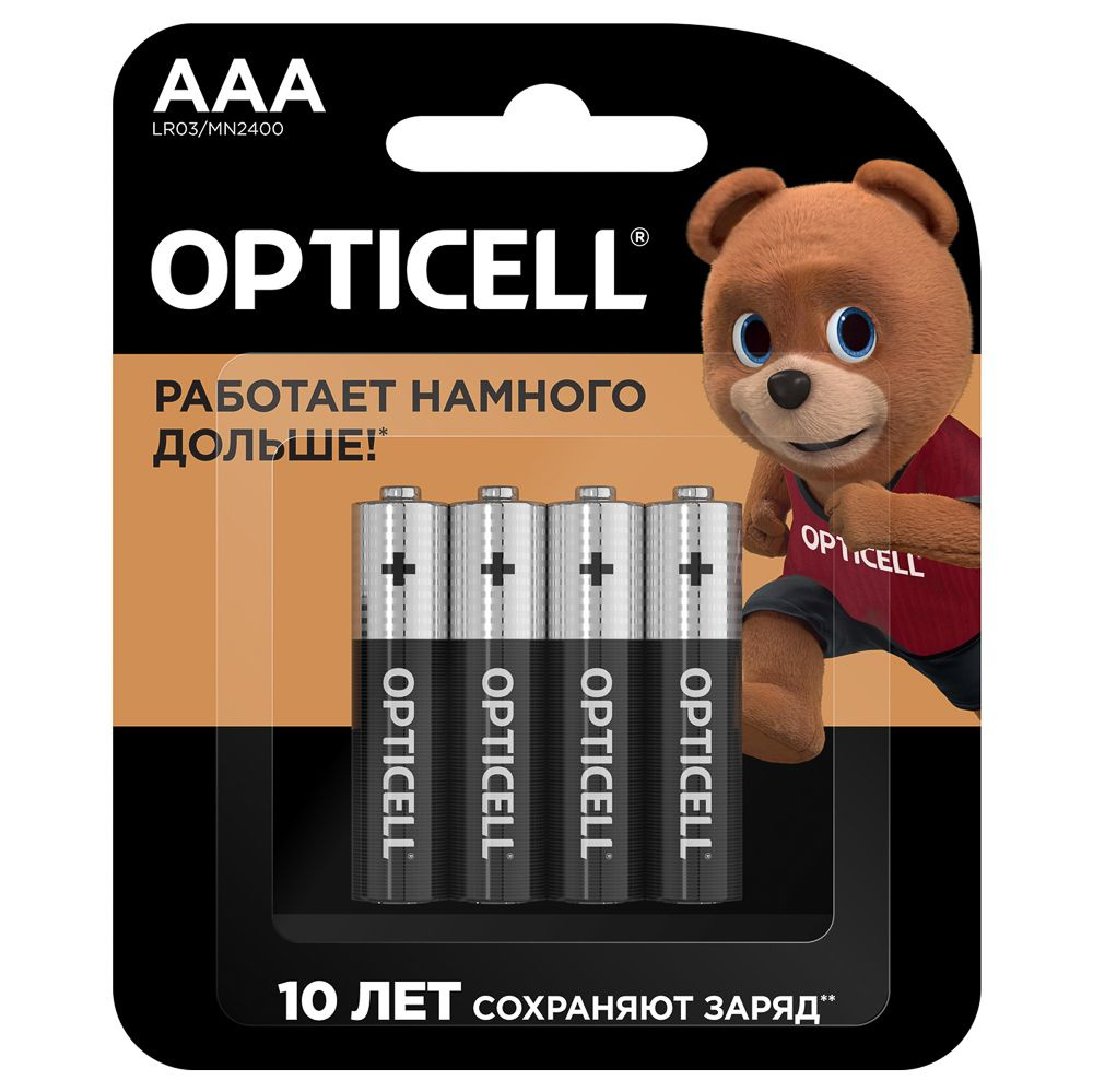 OPTICELL Basic Батарейки AAA 4шт #1