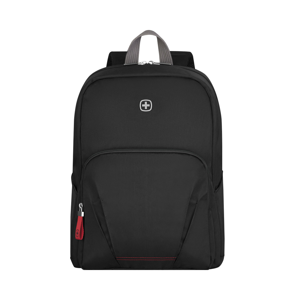 Городской рюкзак мужской женский WENGER Motion, с отделением для ноутбука 15,6'', 20 л, черный  #1