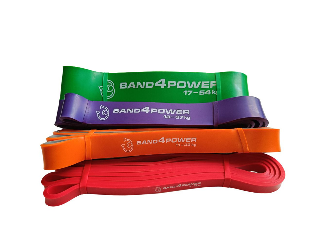 Фитнес резинка Band4Power, Комплект из 4-х петель #1