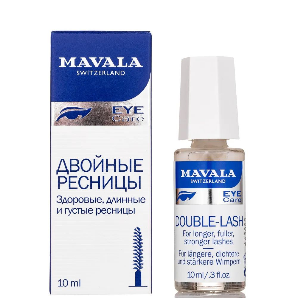 Питательный гель для ресниц "Двойные ресницы" Mavala Double-Lash, 10 мл  #1