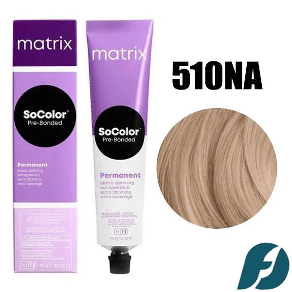 Matrix SOCOLOR Extra Coverage 510NA Крем-краска для зрелых волос Очень-очень светлый блондин натуральный #1