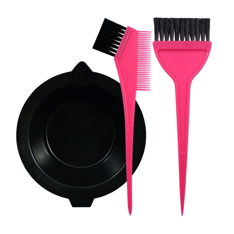 Набор для окраски волос LEI Ванночка, 2 кисти, пластик (306006)  #1