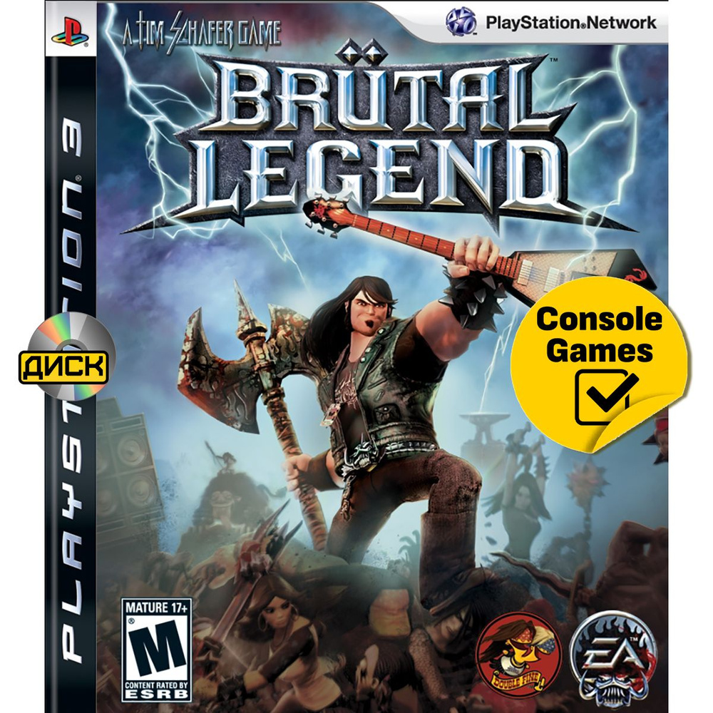 Игра PS3 Brutal Legend (английская версия) (PlayStation 3, Английская версия)  #1