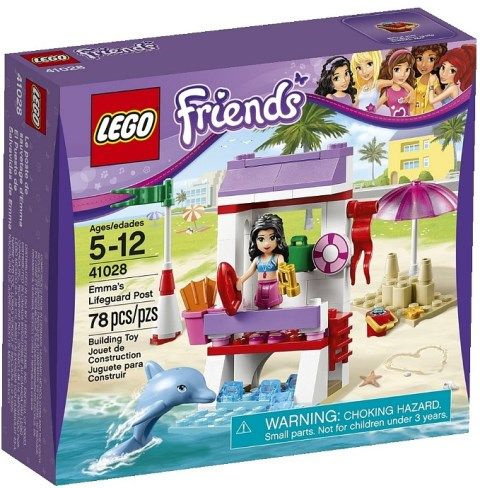 Конструктор LEGO Friends 41028 Emma's Lifeguard Post (Спасательная станция Эммы)  #1
