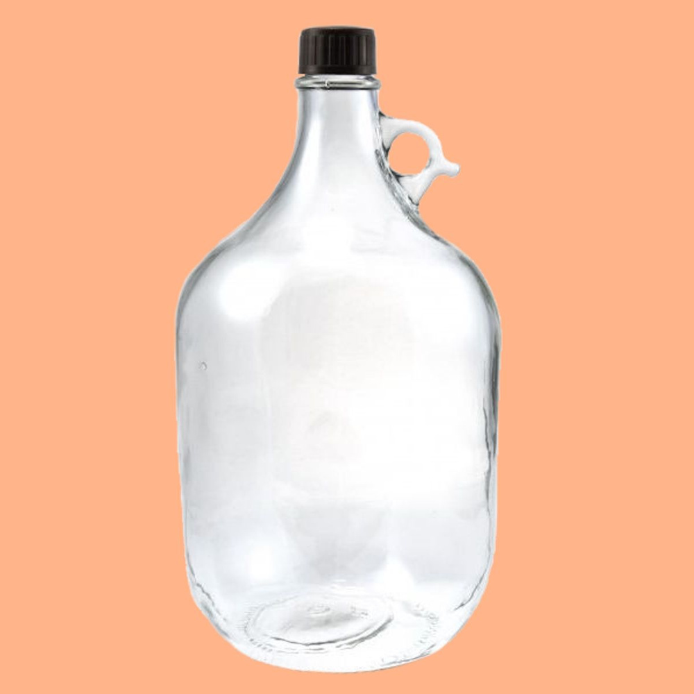 Стеклянная бутыль/ для вина и напитков "Дария"/ 5 литров , с крышкой в ...