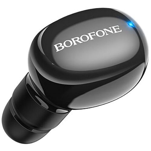 Bluetooth-гарнитура, беспроводная моно гарнитура Borofone BC34 Mikey Mini Black микрофон с наушником, #1