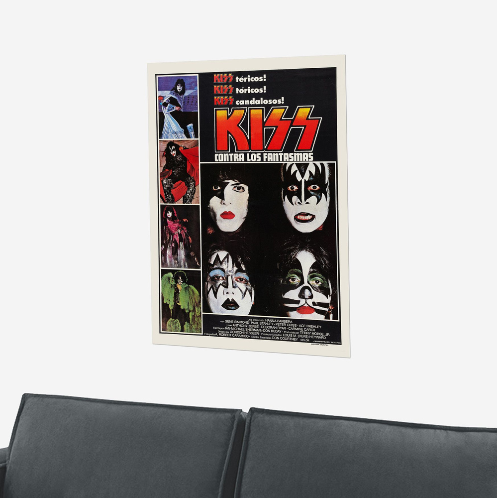 Интерьерный постер (плакат), Группа KISS, арт 1, 40x60 см. от Poster4me  #1