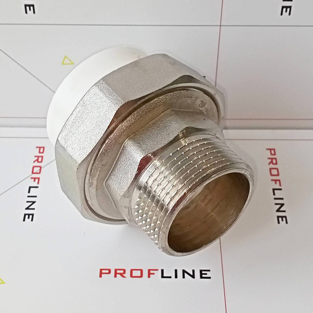 Американка муфта комбинированная разъемная 40 мм*1 1/2" НР PROFLINE - 4 шт.  #1