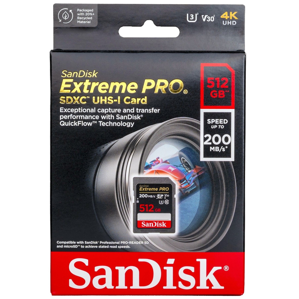 SanDisk Карта памяти Extreme PRO 512 ГБ  (SDSDXXD-512G-GN4IN) #1