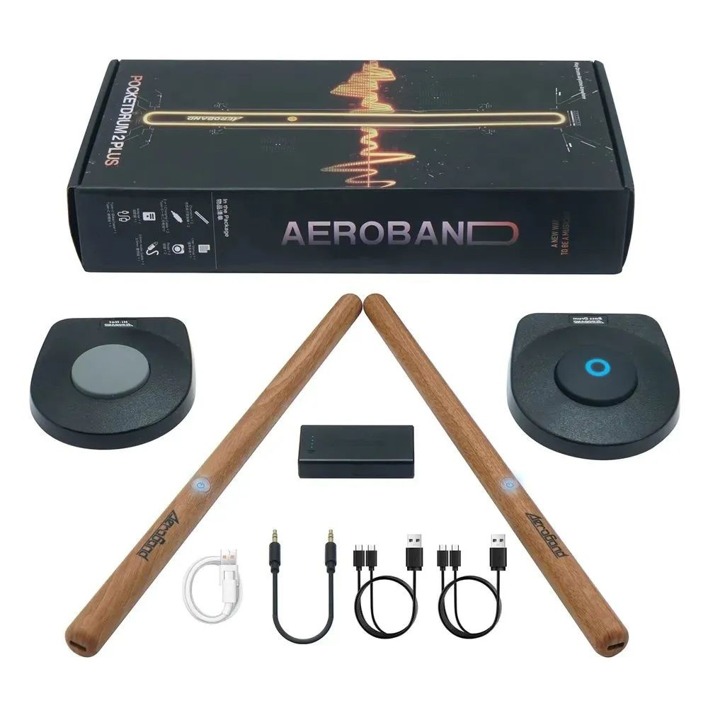 Лучший выбор для барабанного молотка Aeroband PocketDrum 2 Plus комплект воздушного барабана  #1