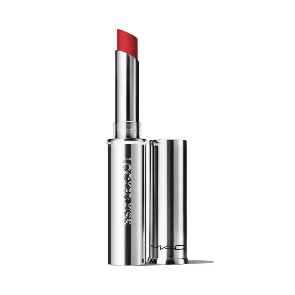 MAC Помада для губ Locked Kiss 24hr Lipstick (Ruby True) #1