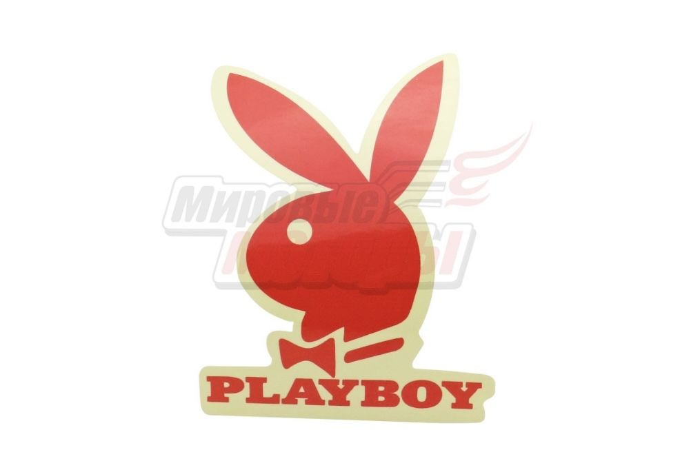 Наклейка логотипа "Playboy" (11х7) #1