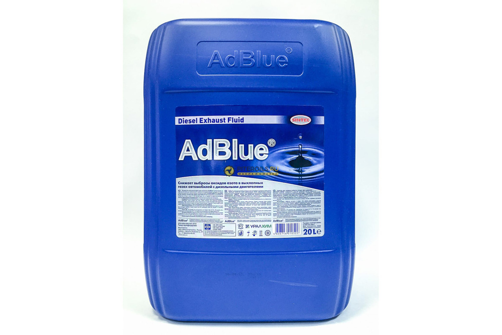 Жидкость AdBlue Sintec 20 л, для системы SCR дизельных двигателей, 805  #1
