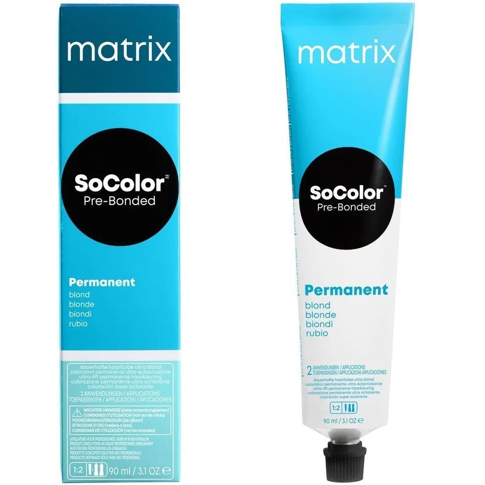 MATRIX SoColor Pre-Bonded UL-VV глубокий перламутровый, 90 #1