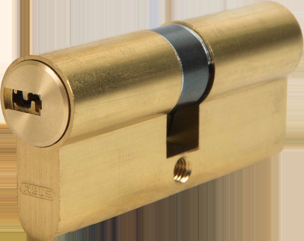 Цилиндр Abus D6MM 35/35, 35x35 мм, ключ/ключ, цвет золото #1