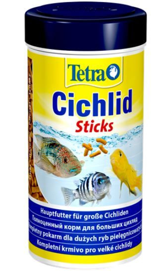 Корм для цихлид и крупных декоративных рыб, палочки Cichlid Sticks 10л.2кг  #1