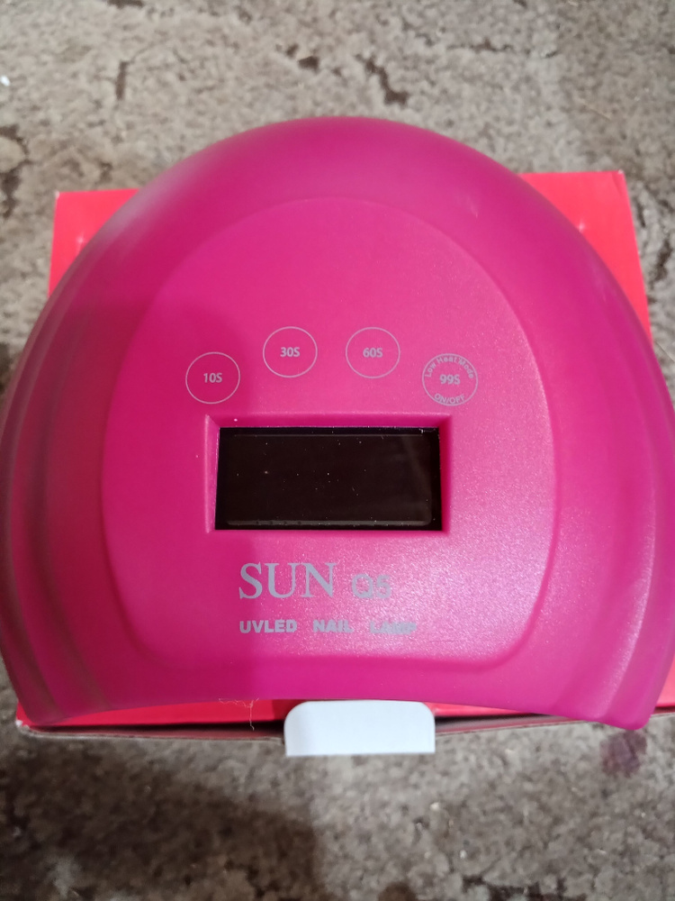 Led/UV-лампа SUN One 36 вт красная + приятный подарок! #1