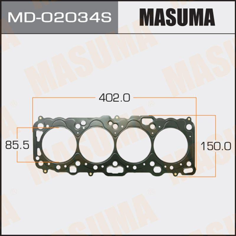 Masuma Прокладка ГБЦ, арт. MD-02034S, 1 шт. #1